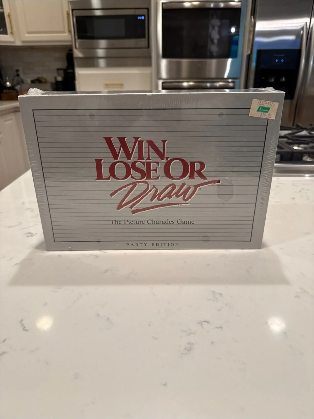 Vintage 1988 Win Lose or Draw Party Edition Board Game Sealed Milton Bradley NEW